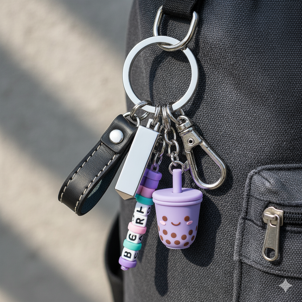 The "Boba Magic Keyring Set"